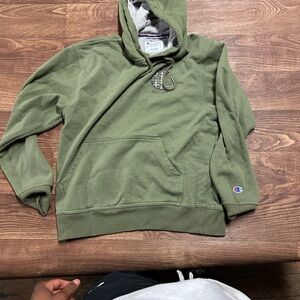 Champion Olive Green Men's Hoodie